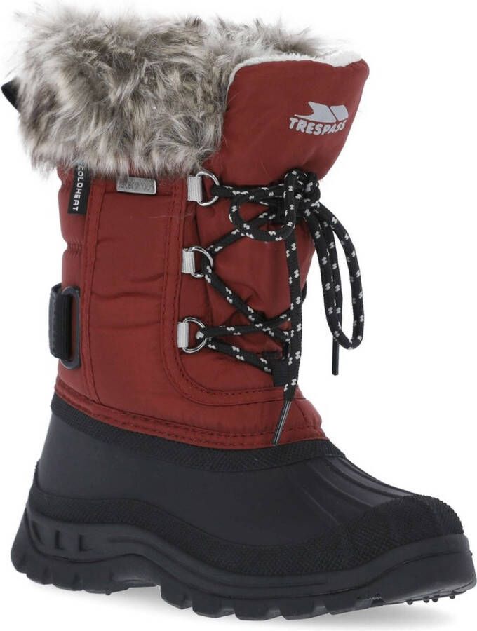 Trespass Kinder Winterschuhe Lanche Kids Snowboot Merlot