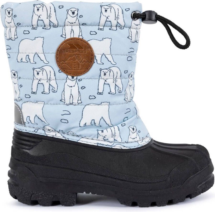 Trespass Kinder Winterschuhe Remy Kids Snowboot Polar Bear Print
