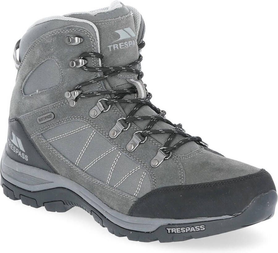 Trespass Mens Chavez Mid Cut Hiking Boots (Castle)