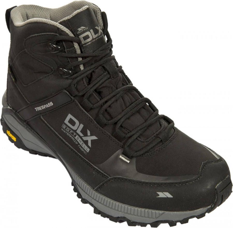 Trespass Mens Renton Waterproof Walking Boots (Black)
