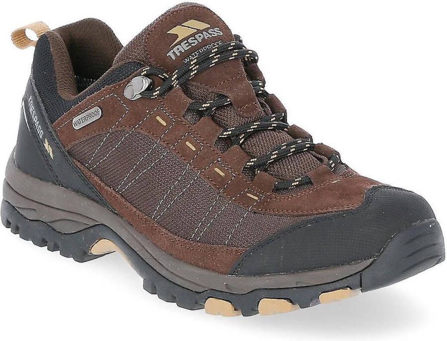 Trespass Wanderschuhe Scarp Male Technical Trainer Dark Brown