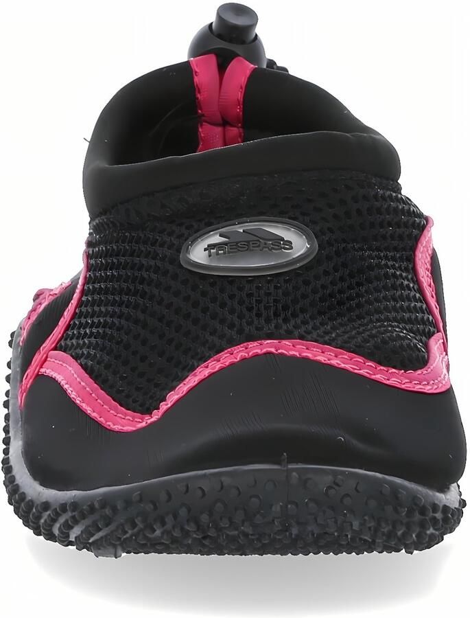 Trespass Badeschuh Paddle Unisex Aqua Shoe Black Raspberry