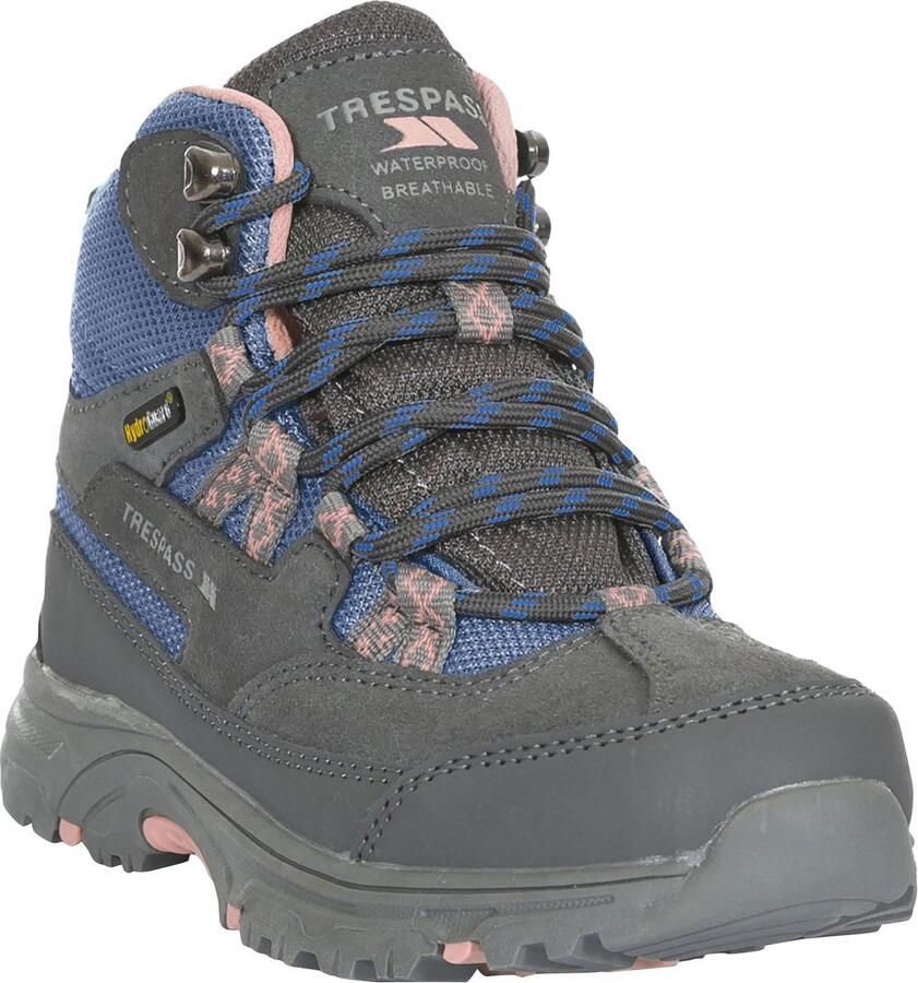 Trespass Childrens Kids Cumberbatch Waterproof Walking Boots (Marlin Blush)