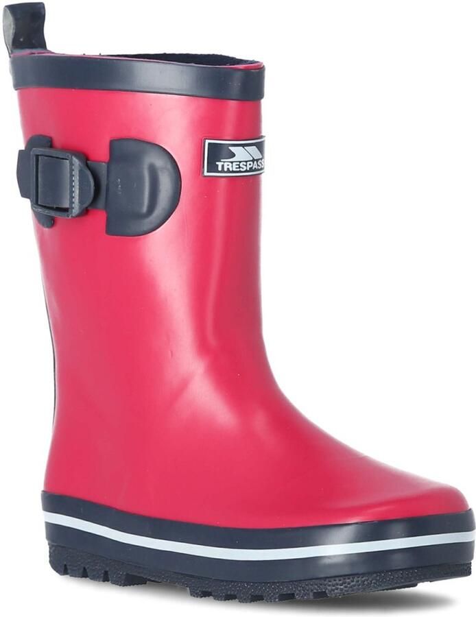 Trespass Childrens Kids Trumpet Welly Wellington Boots (Pink Lady)