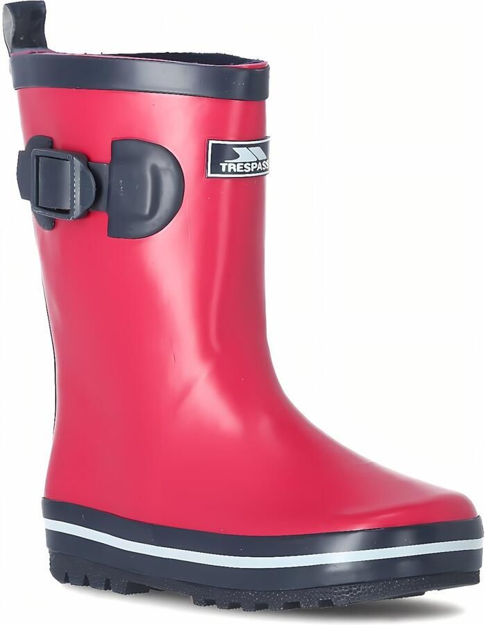 Trespass Childrens Kids Trumpet Welly Wellington Boots (Pink Lady) - Foto 2