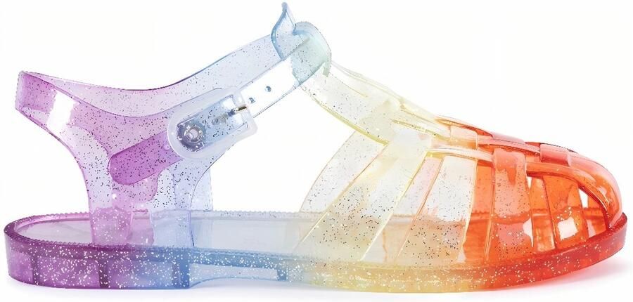 Trespass Kinder Sandalen Jelly Kids Sandal Rainbow