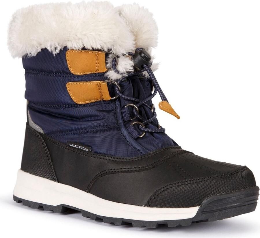 Trespass kinderwinterschoenen Ratho Kids W-Proof sneeuwlaars Navy
