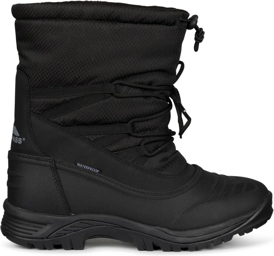 Trespass Novern Waterdichte herensnowboot zwart