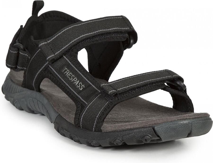Trespass -sandalen Alderley Herenwandelsandalen Zwart