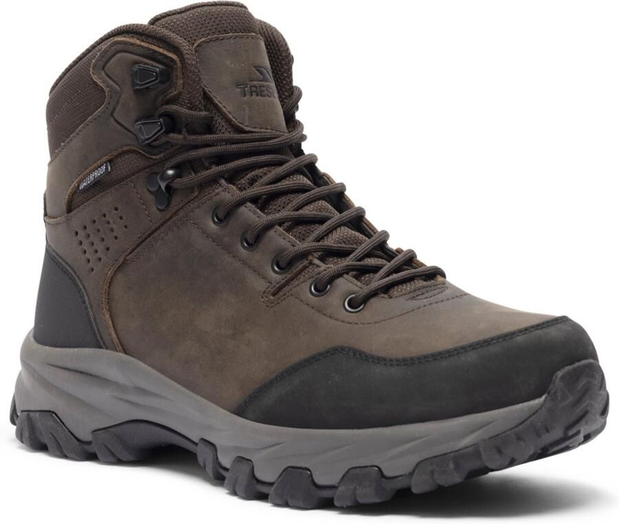 Trespass Stride Heren Wandellaars Donkerbruin