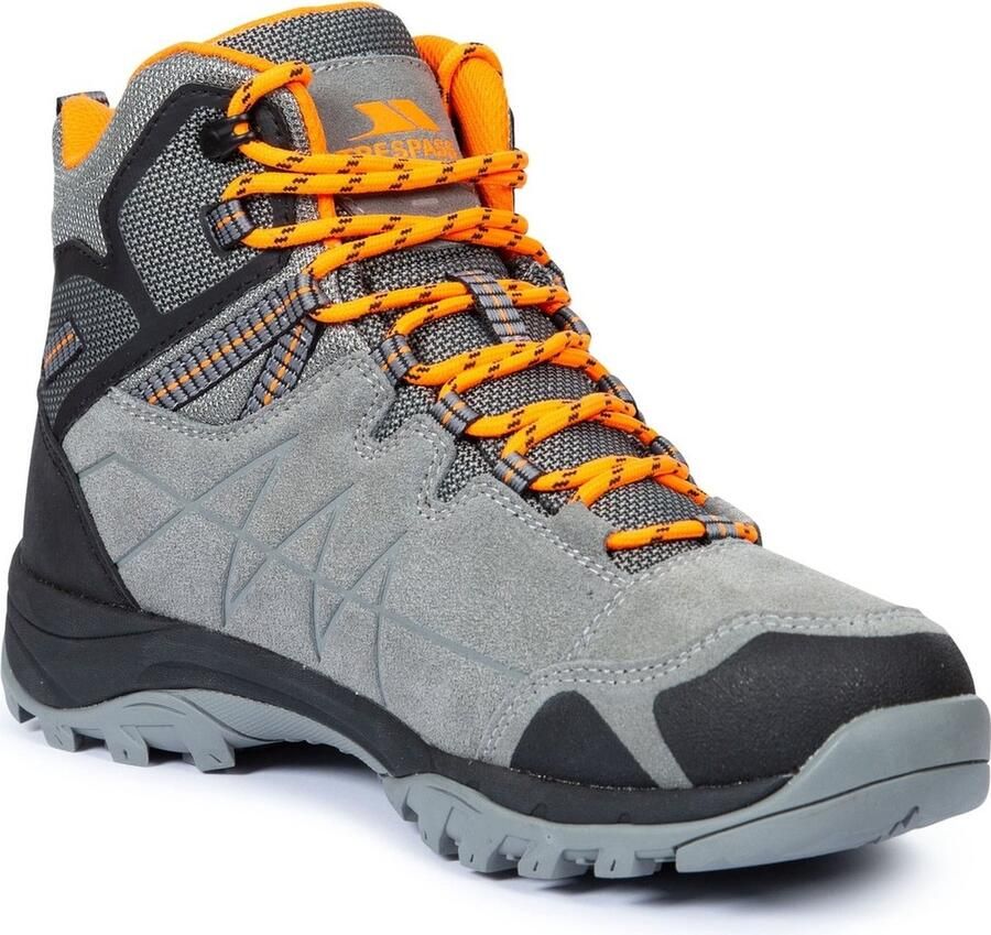 Trespass wandelschoenen Caelan Heren Mid Cut Boot Grijs