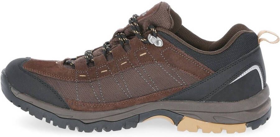 Trespass Wanderschuhe Scarp Male Technical Trainer Dark Brown
