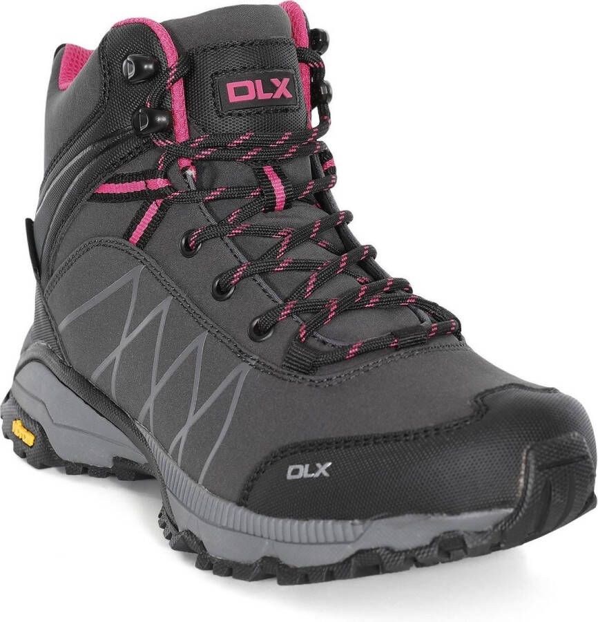 DLX Trespass Womens Ladies Arlington II Hiking Boots (Charcoal)