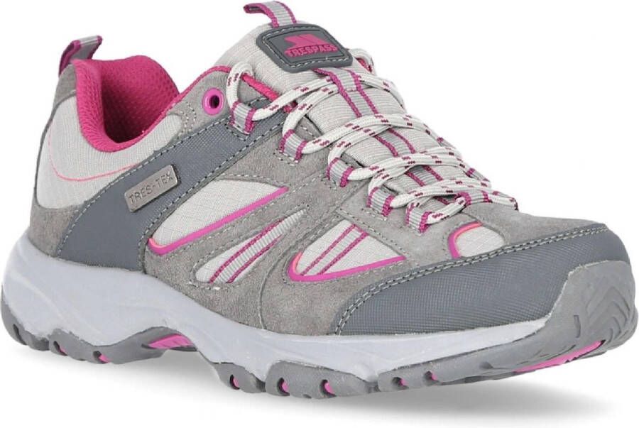 Trespass Womens Ladies Jamima Lace Up Running Trainers (Frost)