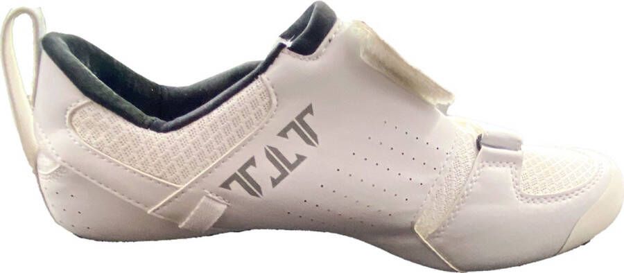 TriTiTan HAWK TR+ Triathlon Cycling Shoe triatlon schoenen fietsschoenen race schoenen Wit