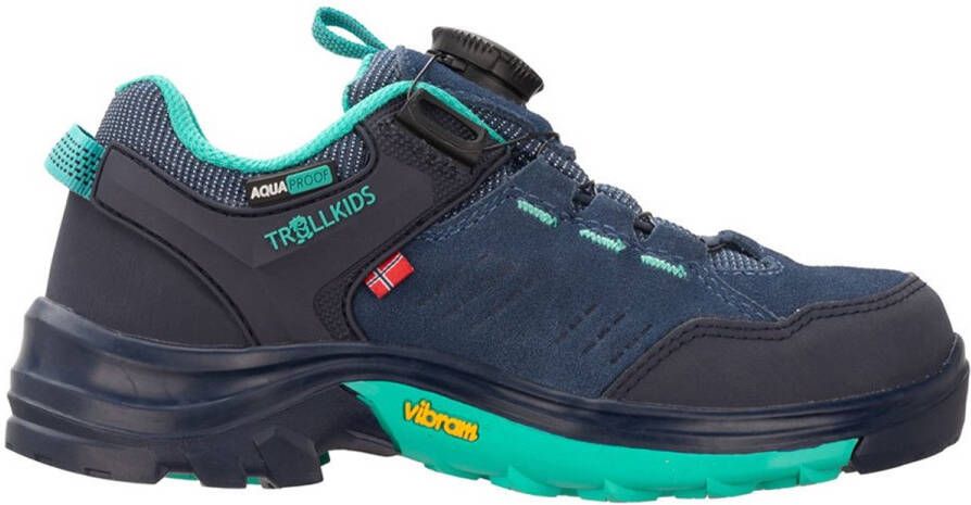 Trollkids Kid's Gjende Hiker Low Multisportschoenen blauw
