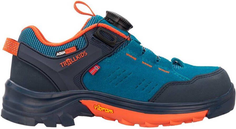 Trollkids Kid's Gjende Hiker Low Multisportschoenen blauw