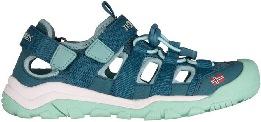 Trollkids Kristiansand Xt Sandalen Blauw