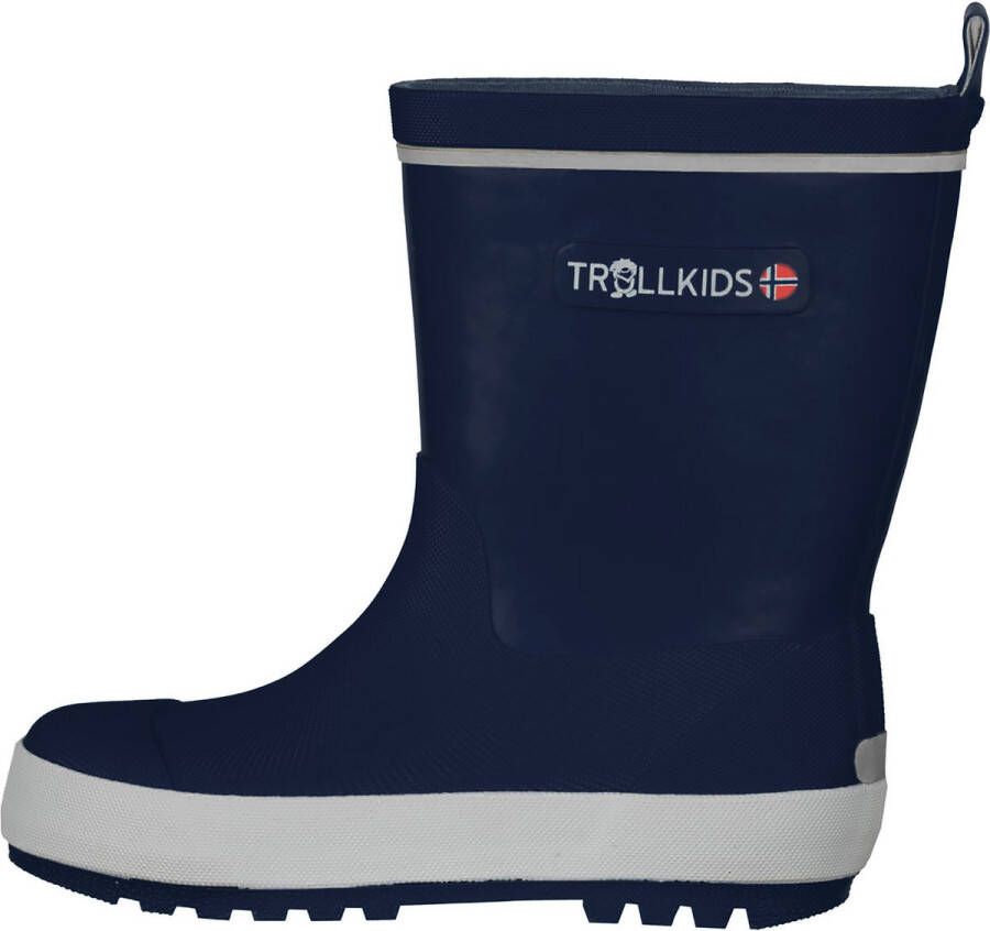 Trollkids Kid's Lysefjord Rubber Boots Rubberlaarzen blauw