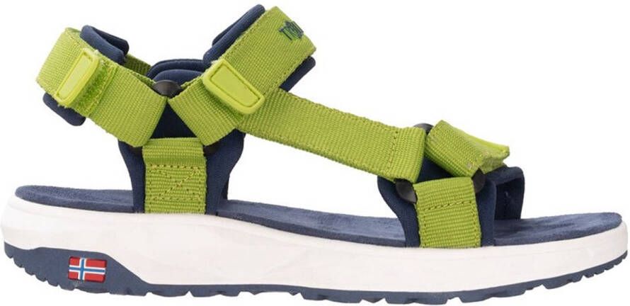 Trollkids Kid's Lysefjord Sandal Sandalen olijfgroen