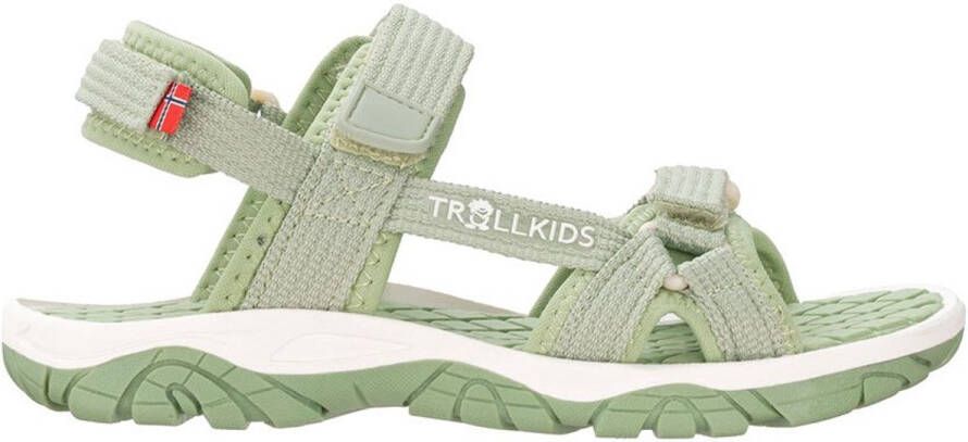 Trollkids Kid's Oslofjord Sandal Sandalen olijfgroen