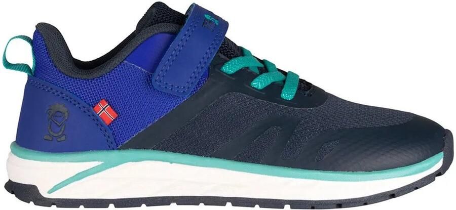 Trollkids Kid's Alesund Sneaker Vrijetijdsschoenen blauw dusky turquoise