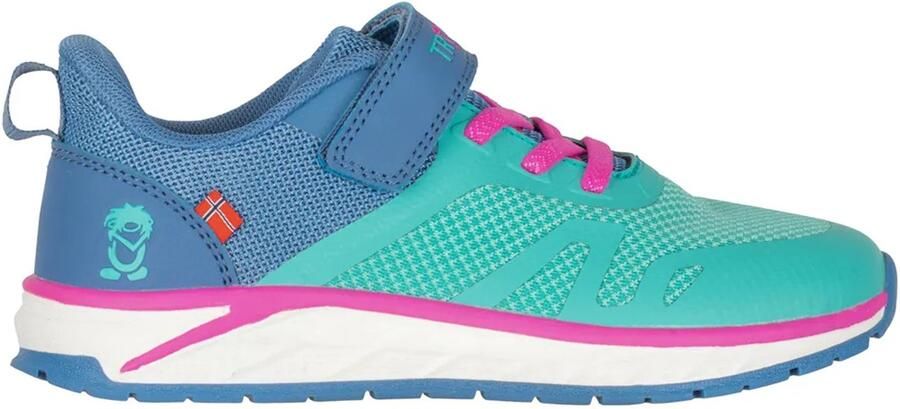 Trollkids Kid's Alesund Sneaker Vrijetijdsschoenen aquamarine pink