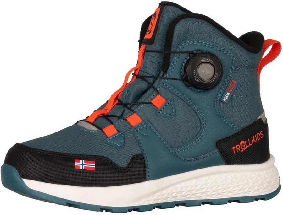Trollkids Bergen Winter Mid Cut Wandelschoenen Blauw Kinderen