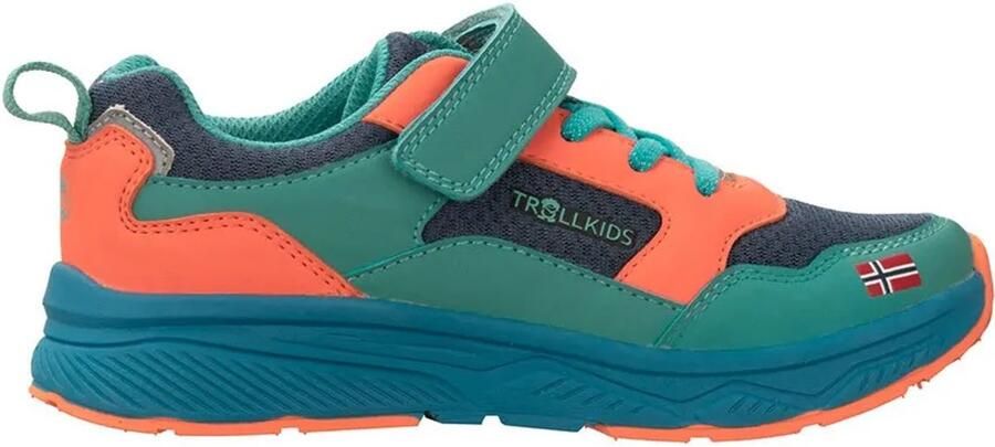 Trollkids Haugesund Wandelschoenen Groen Oranje