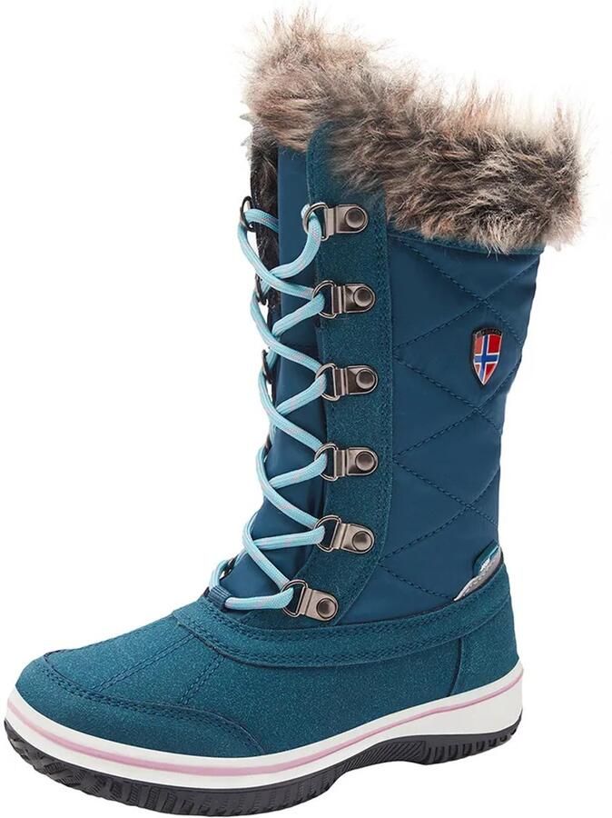 Trollkids 's Hol kollen Snow Boots Winterschoenen blauw