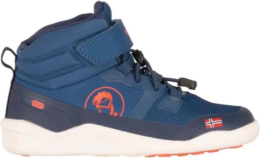Trollkids Kid's Hovden Barefoot Winter Hiker Winterschoenen blauw
