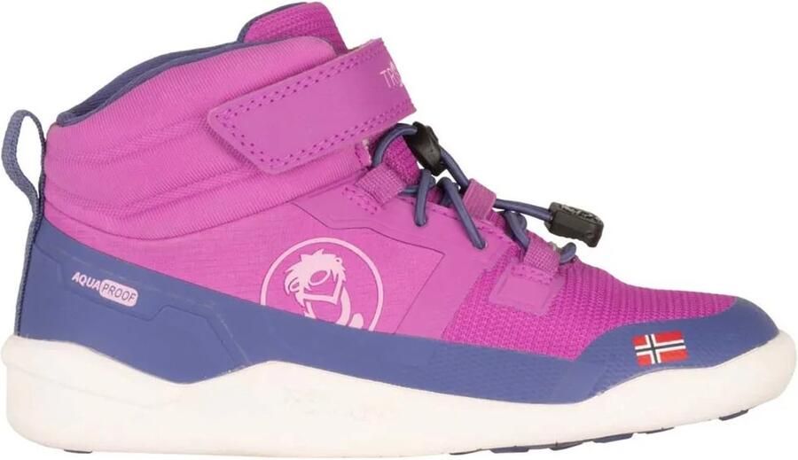 Trollkids Kid's Hovden Barefoot Winter Hiker Winterschoenen purper