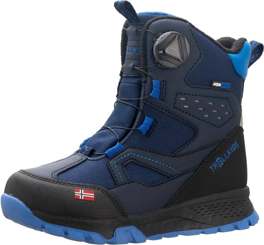 Trollkids Kid's Kirkenes Winter Boots Winterschoenen blauw