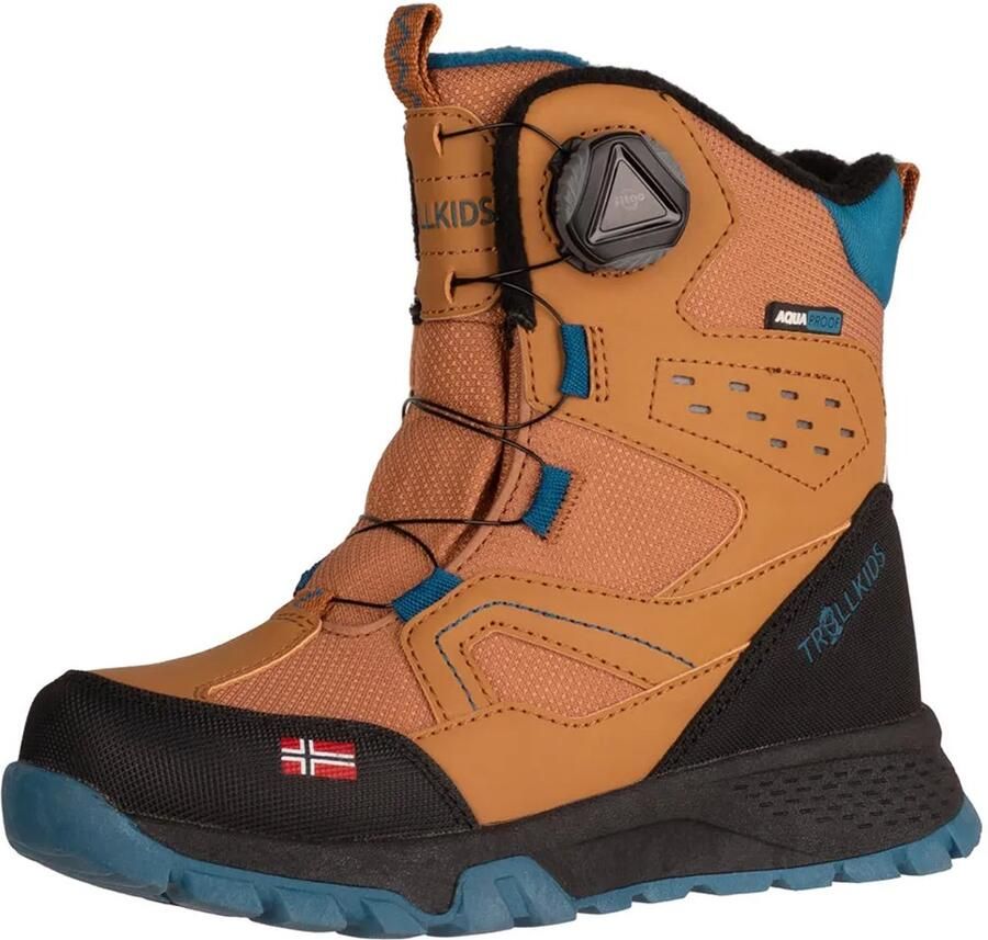 Trollkids Kid's Kirkenes Winter Boots Winterschoenen bruin