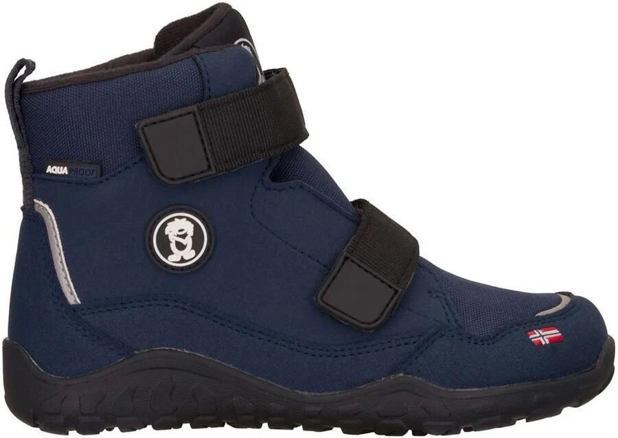 Trollkids Kid's Lyngdal Barefoot Winter Hiker Winterschoenen blauw