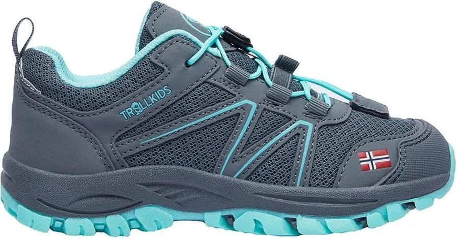 Trollkids Sandefjord Wandelschoenen Blauw Grijs