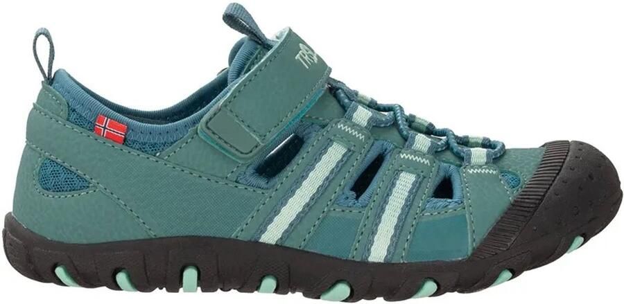 Trollkids Kid's Sandefjord Sandal XT Sandalen turkoois