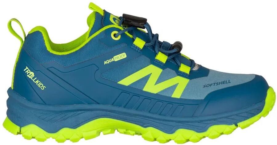 Trollkids Kid's Sirdal Hiker Low Multisportschoenen blauw - Foto 2