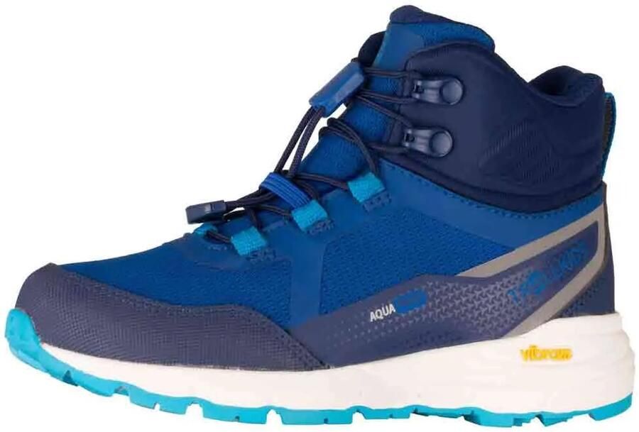 Trollkids Kid's Skarvan Hiker Mid XT Wandelschoenen blauw