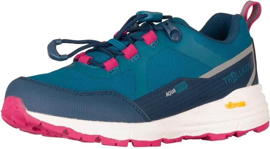 Trollkids Kid's Skarvan Hiker Low XT Multisportschoenen blauw