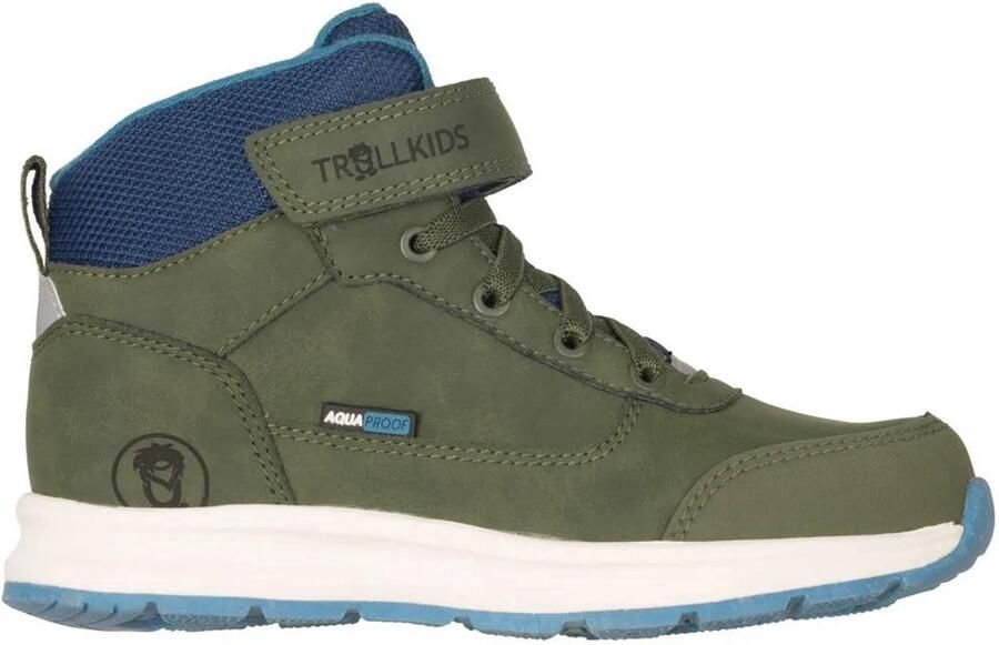 Trollkids Stavanger Mid Cut Xt Wandelschoenen Groen Kinderen