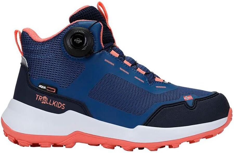 Trollkids Trollfjord Wandelschoenen Wit Oranje Blauw