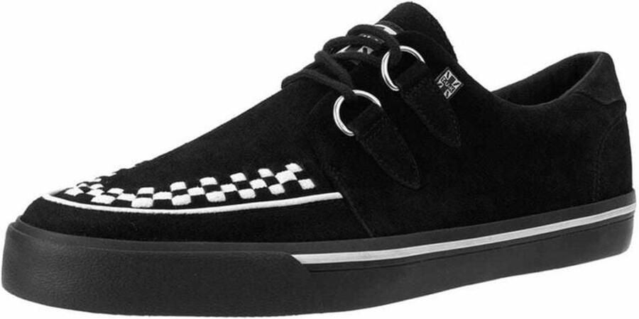 T.u.k . A9182 Creeper Sneaker Classic Black White Unisex Sneakers zwart wit