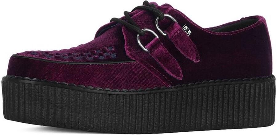 T.u.k . Viba High Creeper Dames Creepers bordeaux