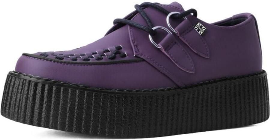T.u.k . Viva High Creeper Dames Creepers bordeaux