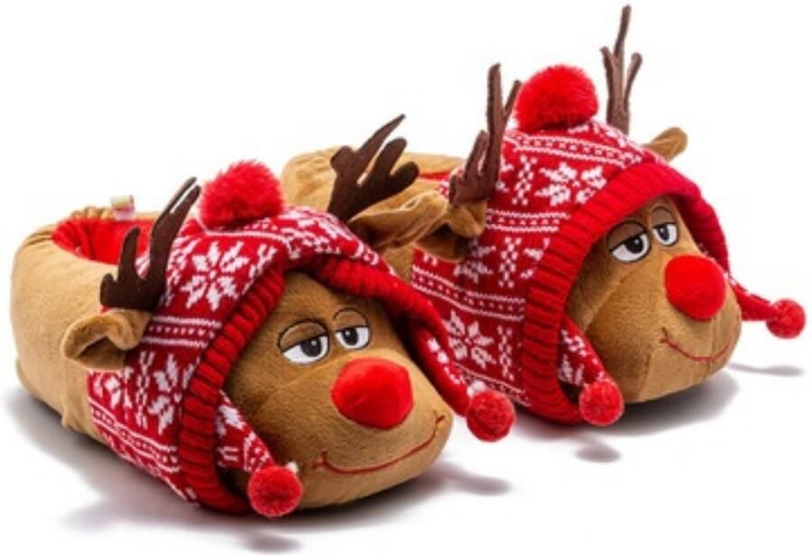 Twigy Berussa Dames Pluche Pantoffels Damesmode Dames Sloffen Pantoffels Dieren Anna Patroon Anna