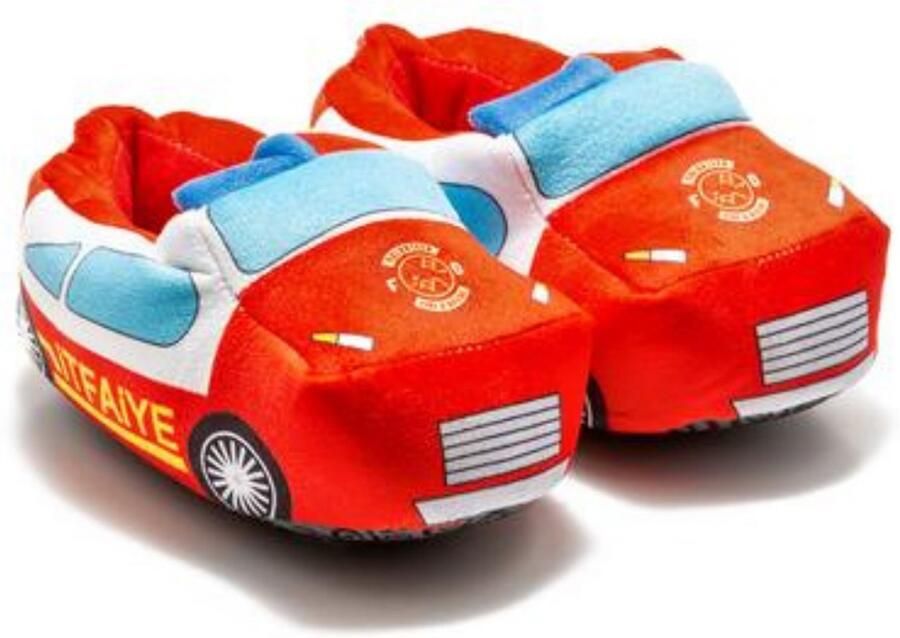 Twigy Berussa Kinderen Pluche Pantoffels Sloffen Pantoffels Dieren Brandweer Patroon