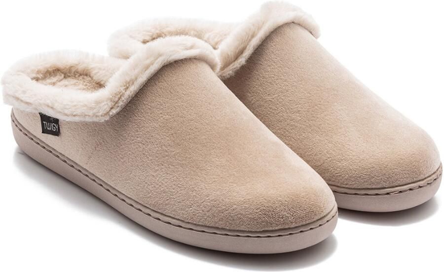 Twigy Berussa İrene Dames Sloffen Huis Sloffen Pantoffels Antislip -Duurzaam Confeet Warme -Zachte