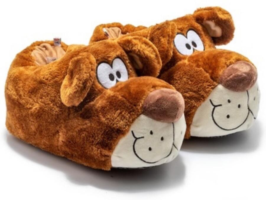 Twigy Berussa Unisex Pluche Pantoffels Heren Sloffen Pantoffels Dieren Cadeautje Fibert Patroon