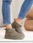 Boot Jade Donkergroen 36 Enkellaarzen Dames Twinkels - Thumbnail 6